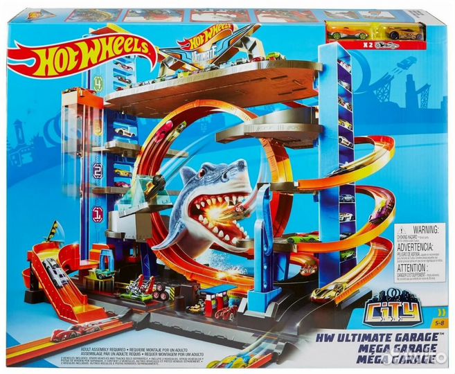 Трек Hot Wheels City HW Ultimate Garage FTB69