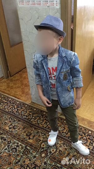 Пиджак на мальчика 116