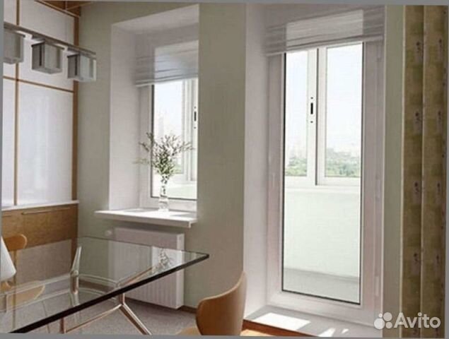 Пластиковое окно новое с установкой