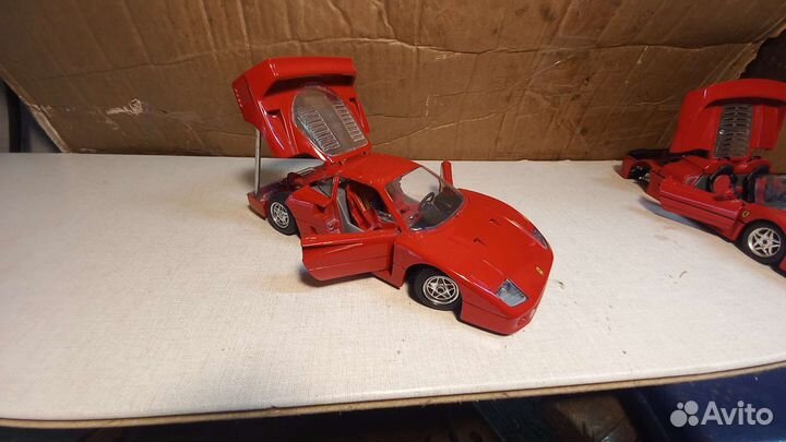 Bburago ferrari f40, f50 1/24