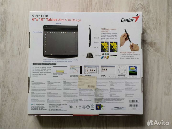Графический планшет Genius G-Pen F610