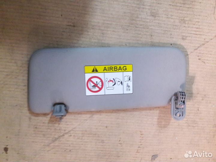 Солнцезащитные козырьки Hyundai Solaris 1 Kia Rio