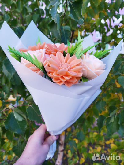 Мыло ручной работы. Букет