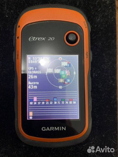 Навигатор garmin etrex 20 глонасс