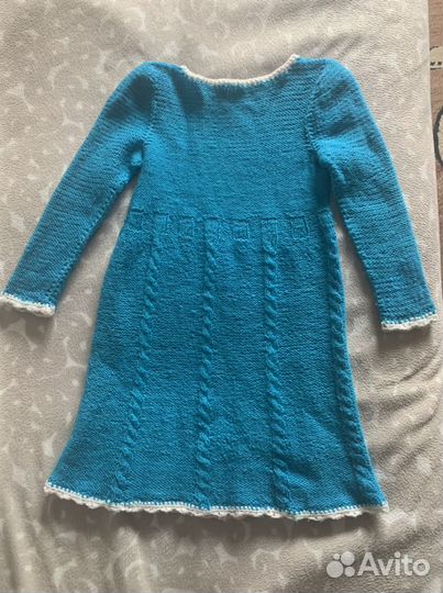Платье вязаное 3-5 лет