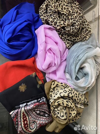 Шарфы платки палантины