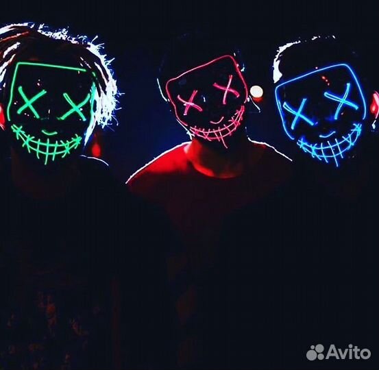 Светящиеся маски