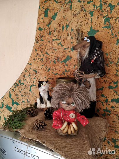 Комплект кукол Домовенок Кузя) на заказ