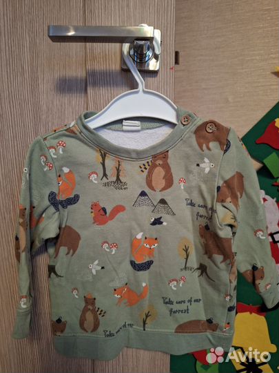 Кофточки для мальчика 80