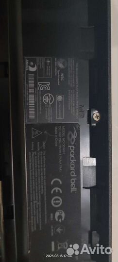 Ноутбук packard bell