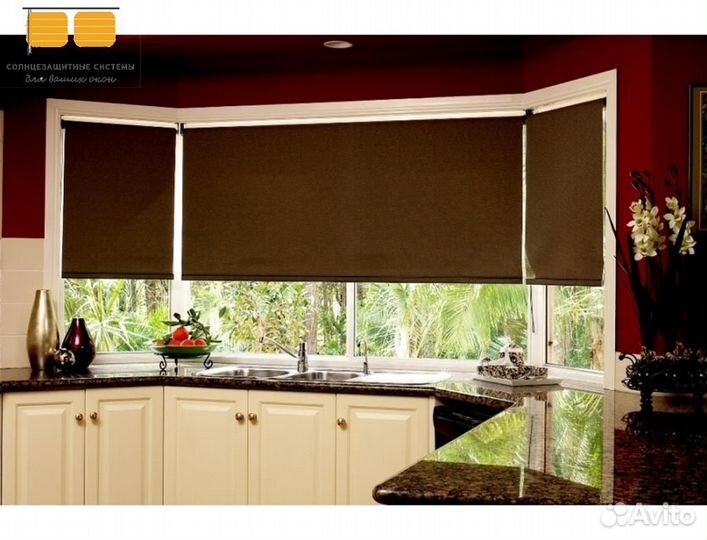 Жалюзи рулонные шторы блэкаут