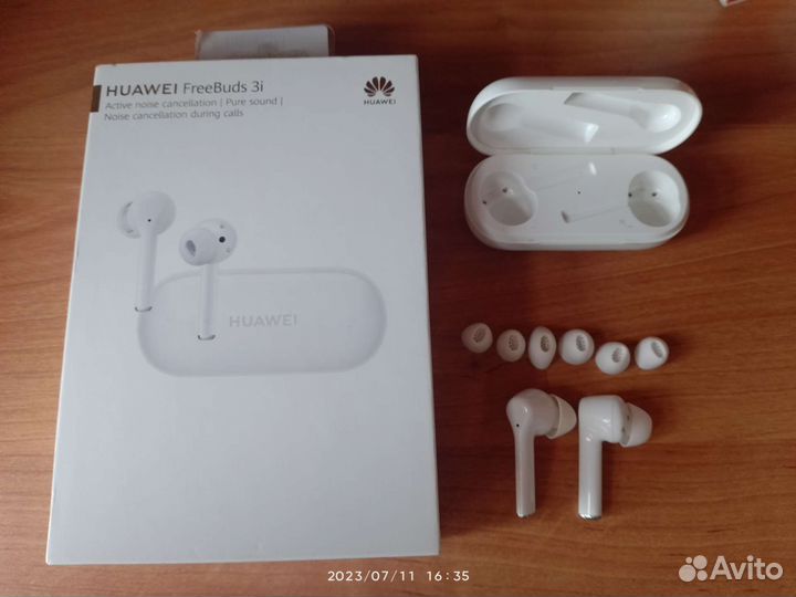 Беспроводные наушники Huawei freebuds 3i, белые