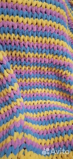 Плед детский плюшевый