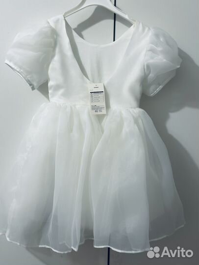 Новое нарядное платье на утренник 110