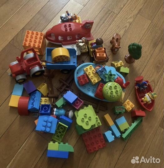 Набор лего дупло автовоз