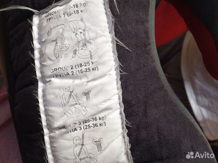 Детское авто кресло до 10 лет.в хор.сост