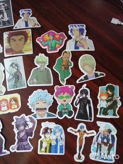 Наклейки с аниме