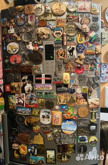 Магниты на холодильник из разных стран