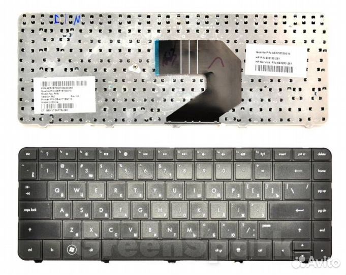 Клавиатура для ноутбука HP Pavilion G4-1000/G6-10