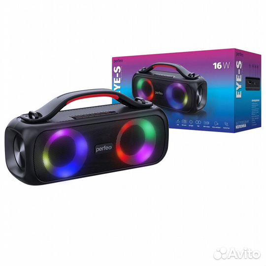 Колонка bluetooth 16W, Perfeo 