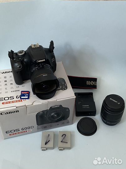 Canon 600d и широкоугольник bower