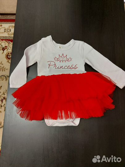 Праздничное боди для девочки