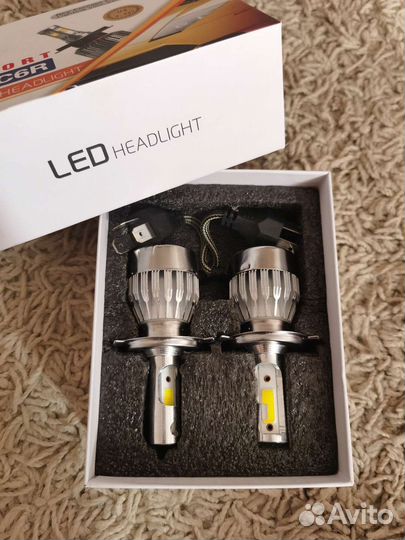 Светодиодные лампы led h4