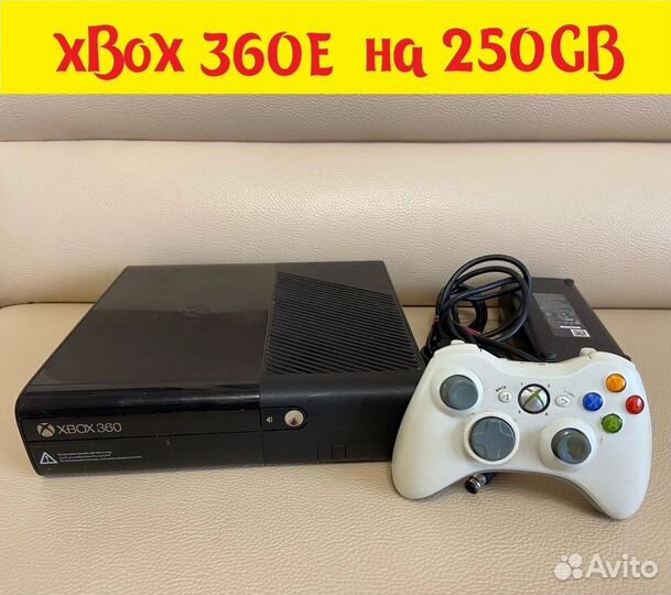 Xbox 360 Elite на 250GB