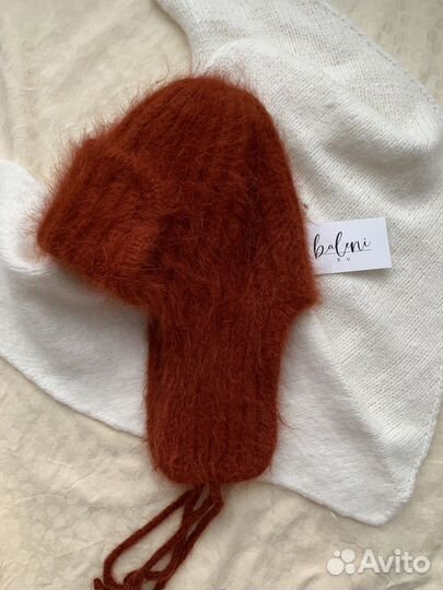 Шапка ушанка ручной работы