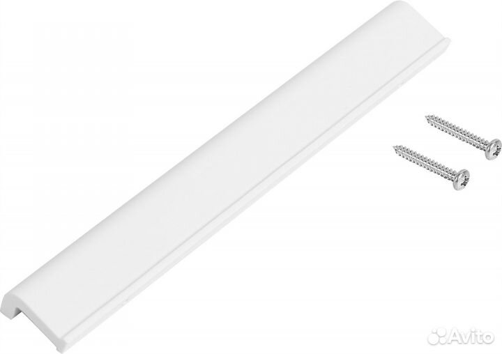 Ручка профильная Plastigy 90 128 мм цвет белый