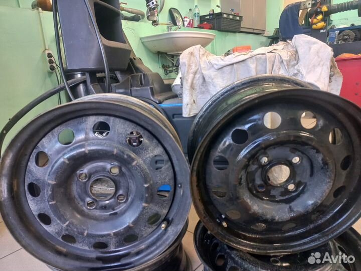 Диски штамповка 15 hyundai solaris, Кио Рио