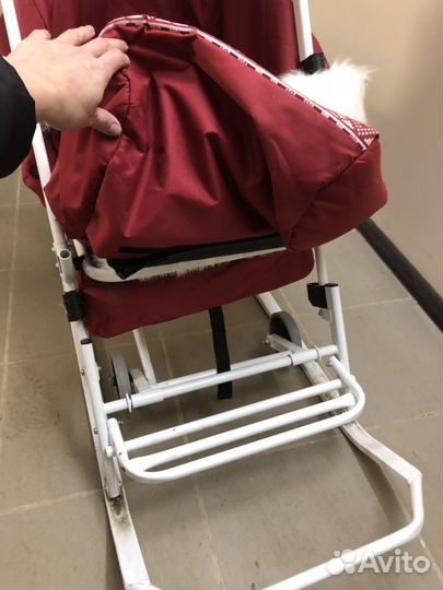 Коляска санки