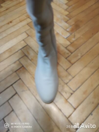 Зимние женские сапоги 38 натуральная кожа