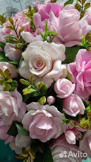 Букет из мыльной основы