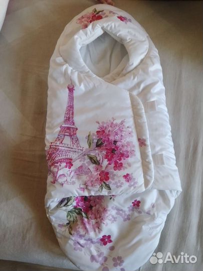 Конверт на выписку для девочки весна