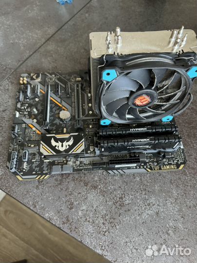 Комплект intel i7 8700k/asus b360 pro gaming/32gb