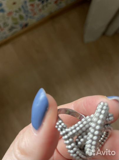 Серебряное кольцо