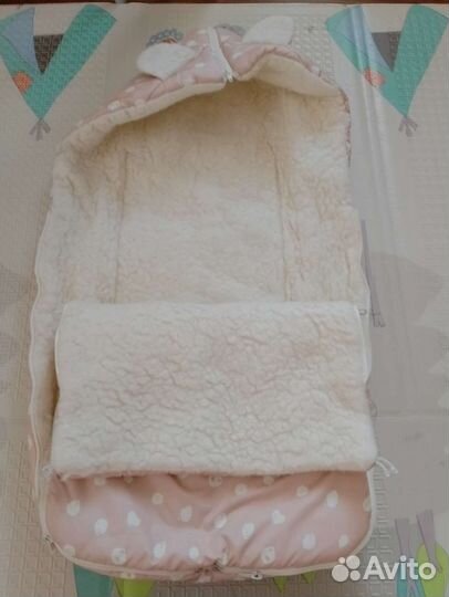 Конверт на выписку зимний для девочки