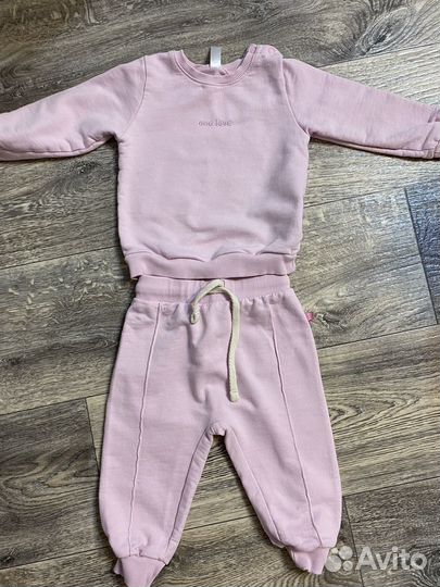 Комплект свитшот и брюки 86