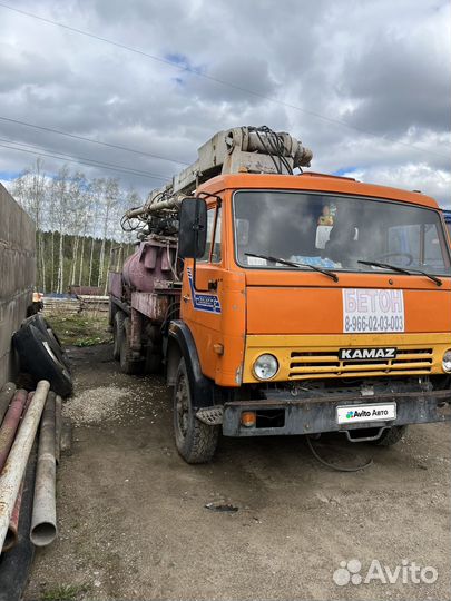 Автобетононасос КАМАЗ СБ-170 (шасси КамАЗ 53213), 1996