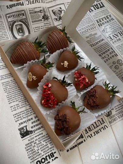 Клубника в бельгийском шоколаде