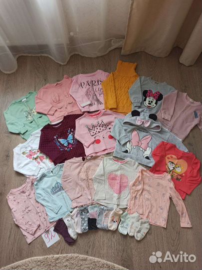 Вещи для девочки 86-92-98-104