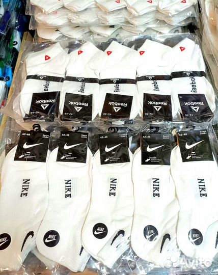 Носки nike Reebok Adidas оптом и в розницу