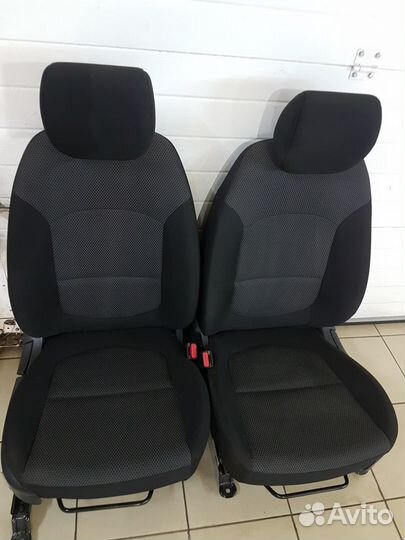 Салон, сиденья ткань Hyundai Creta 2016 - 2020