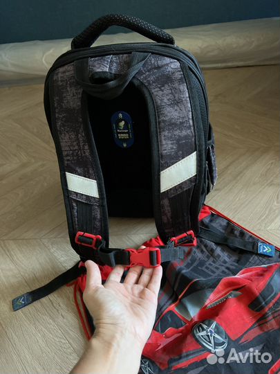 Рюкзак berlingo для мальчика с мешком для обуви