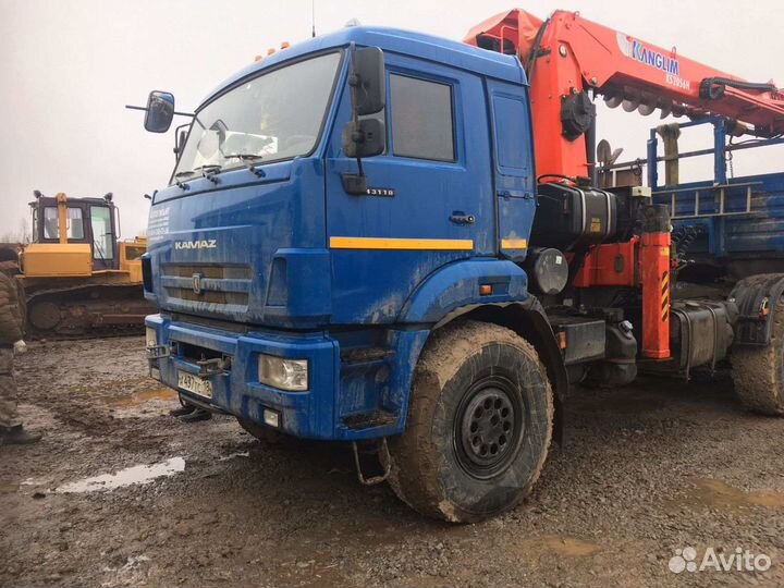 КамАЗ 43118-50 Е-5 с КМУ, 2019