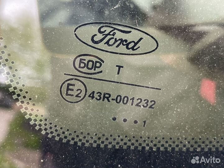 Стекло глухое левое Форточка Focus Фокус 2 хэтчбек