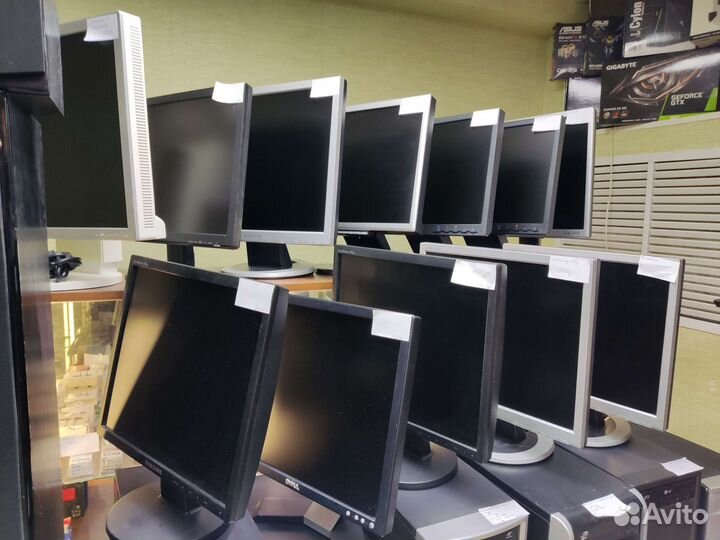 Множество мониторов 17/19/20/24