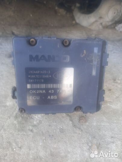 Киа спектра блок авs