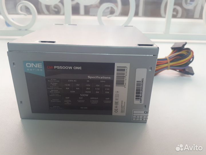 Бп 500W crown CM-PS500W ONE